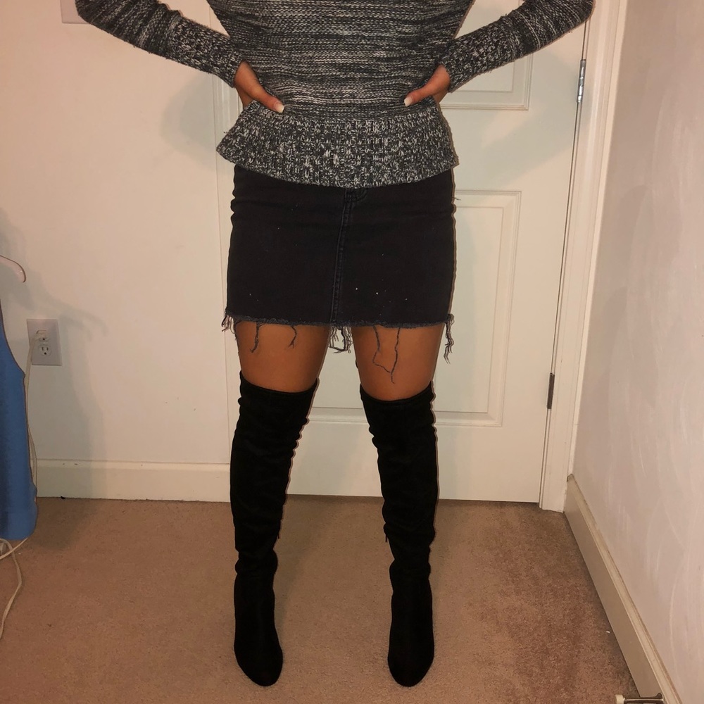 Madden Girl Tall Black Boots